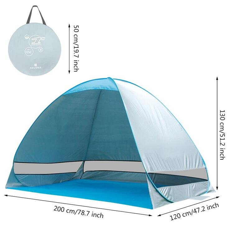 2-3 Person Portable Beach Tent