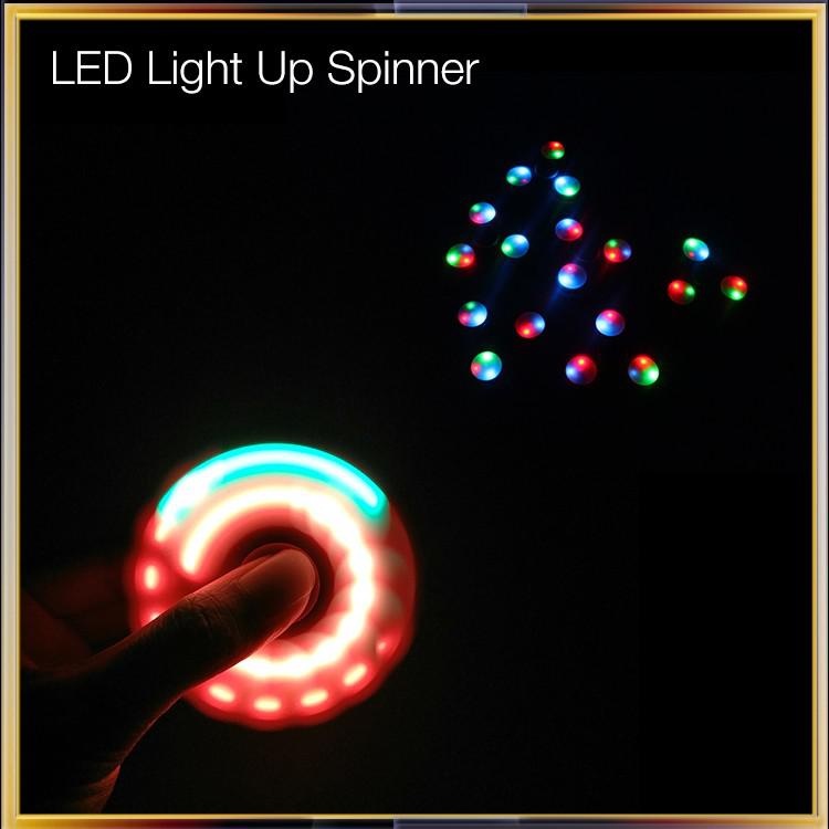 LED Flashing Fidget Spinners with Switch LED Flashing Fidget Spinners with Switch
