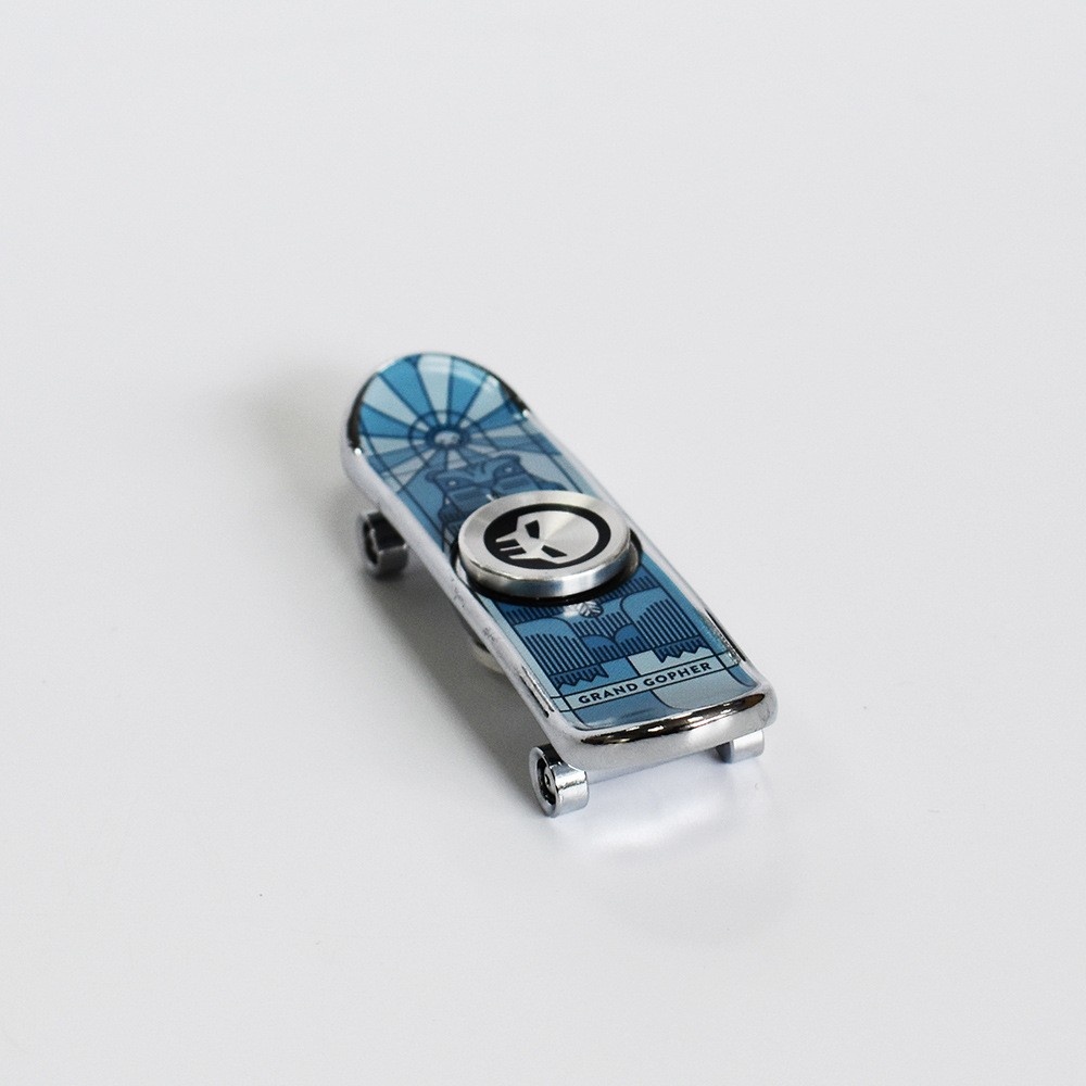Skateboard Metal Fidget Spinner