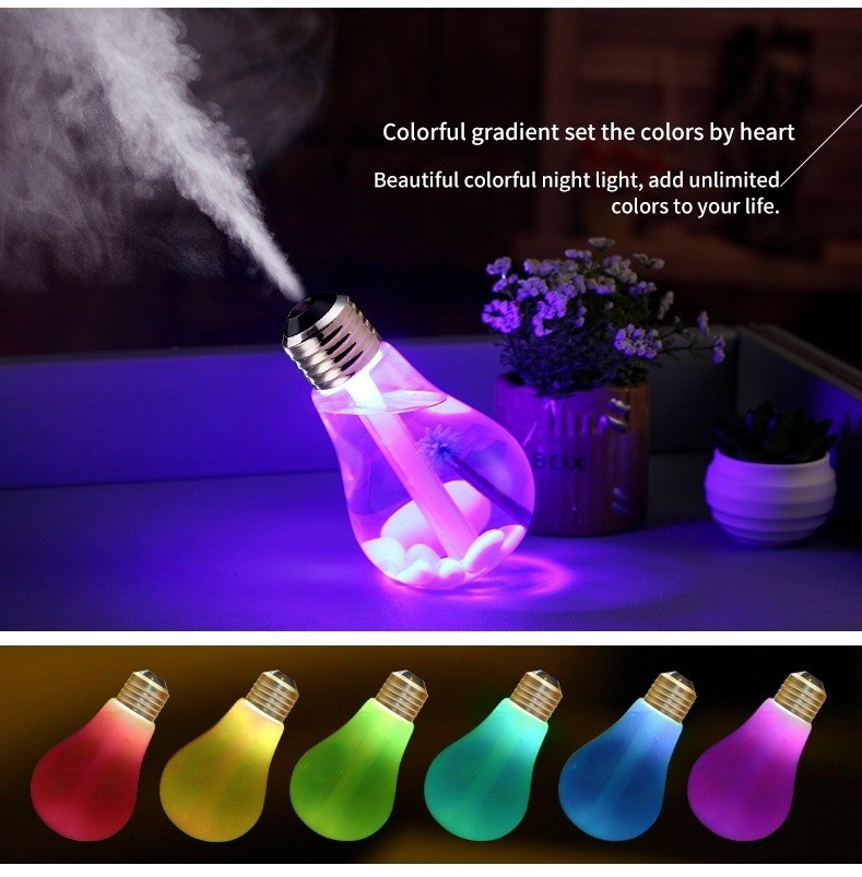 USB Ultrasonic Bulb Humidifier