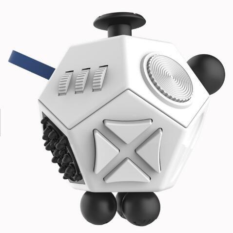 Top sell 12 side fidget cubes Anti Stress Cube Desk Toys for Children and Adult