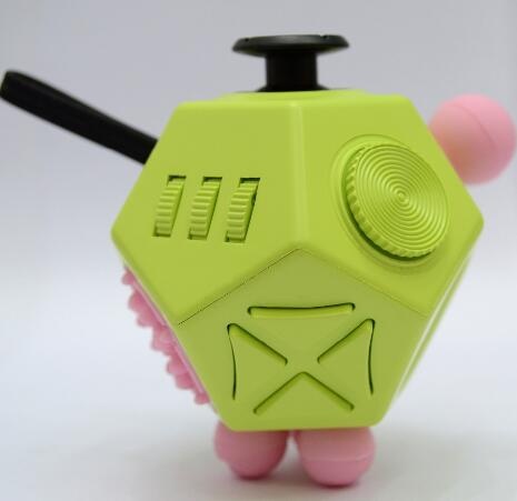 Top sell 12 side fidget cubes Anti Stress Cube Desk Toys for Children and Adult