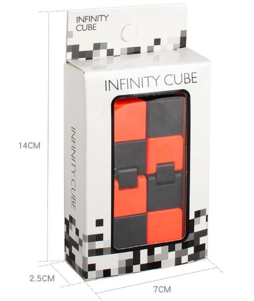 Fidget Cube Metal Infinity Cube For Stress Relief Fidget Anti Anxiety Stress Funny Toy