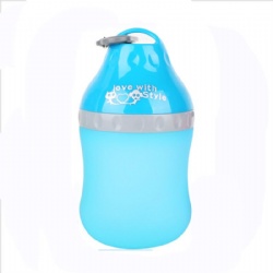 Middle Size Cute Pet Water Bottle/ Drinking Bottle