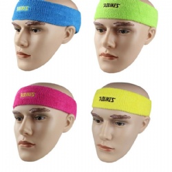 Custom Knitted Cotton Polyester Elastic Headband /Sport Sweatband