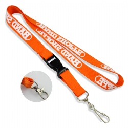 Customized Lanyards with One Side Printing