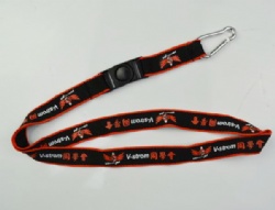 Hot sell Sublimation Polyester Lanyard with Retractable Reel Combo