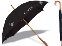 Auto open woods rod umbrella