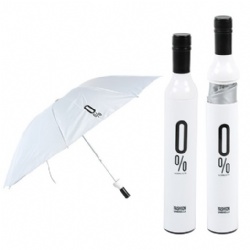manual open three fold bottle umbrella