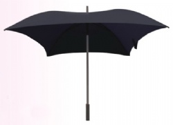 Manual square golf umbrella