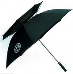 Auto open double layer golf umbrella