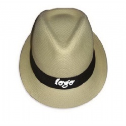 Promotional Straw Custom Fedora Hat