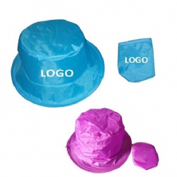 Beach Foldable Bucket Hat with Pouch
