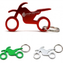 Motorcycle Bottle Opener Key Ring, Cans Opener Key Chain